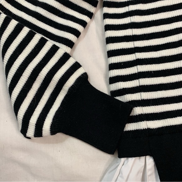 English Factory Black & White Striped Sweater Top - Picture 9 of 12